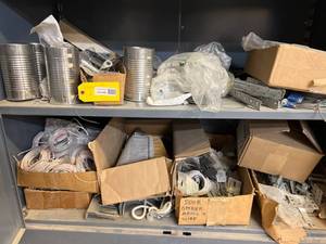 lot 226 image: Garage Door Hardware and Wiring Components