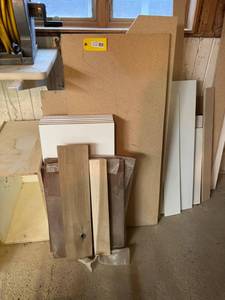 lot 227 image: Particle Board, MDF, and Laminate Panels