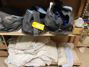 lot 237 image: Safety Equipment With Guardian Halo SRL and 3M Fall Protection Items and Drop Cloths