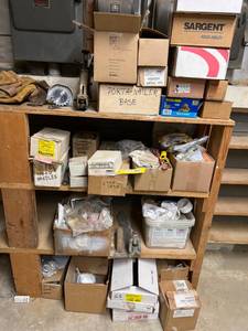 lot 239 image: Hardware, Tools, and Accessories, Including Porta-Nailer Base