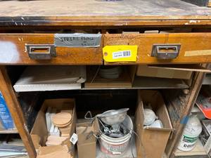 lot 243 image: Assorted Hardware, Wiring, and Lighting Components