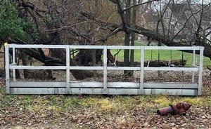 lot 3 image: Aluminum 16ft Work Platform