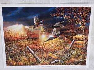 lot 5 image: Field of Dreams Limited Edition Print by Jim Hansel - Artist Signed - Approx. 13x17