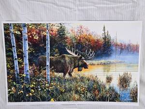 lot 6 image: Master of His Domain - Jim Hensel Print - Artist Signed - Approx. 13x17