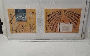 lot 15 image: Those Were the Guns Poster by Pete Kuhlhoff - Approx. 17x35