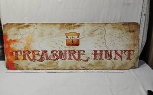 lot 18 image: Treasure Hunt Sign - Approx. 16x40