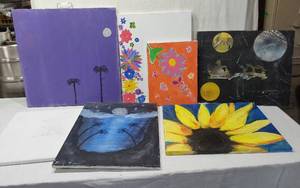 lot 43 image: Home Paintings with Various Themes