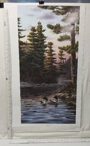 lot 55 image: Rick Kelley Encore Of Song Limited Edition Art Print Signed and AP Numbered 48250 - Approx. 21x37