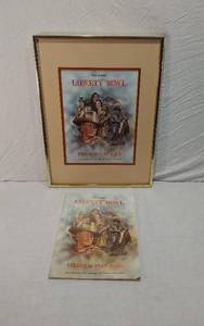 lot 59 image: 21st Annual Liberty Bowl Tulane vs Penn State 1979 Framed Program and Loose Program - John Wayne