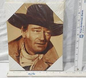 lot 140 image: John Wayne Picture Print 8.5 x 10