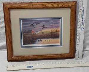 lot 141 image: Jerry Raedeke Changing Seasons I Framed Print approx. 11 12 x 10