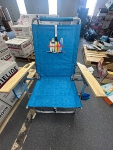 lot 21 image: Tommy Bahama Hi-Boy Beach Chair MSRP - $80