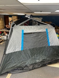 lot 43 image: Repairable - Core 10 Person Lighted Cabin Tent - MSRP $250