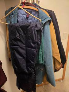 lot 107 image: Collection of Denim & Co. and London Fog Jackets and Outerwear, Large and XL
