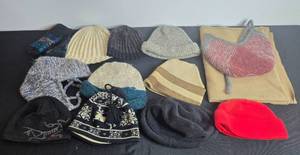 lot 111 image: Winter Hat, Glove, and Scarf Collection