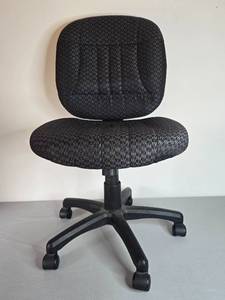 lot 127 image: Jefferson Task Chair with Adjustable Height and Swivel Base