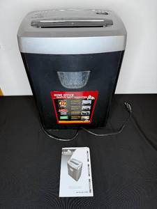 lot 133 image: Fellowes DM12C Home Office Paper Shredder with Manual