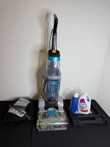 lot 135 image: Bissell ProHeat 2X Revolution Pet Pro Carpet Cleaner with Accessories