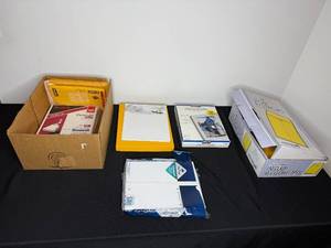 lot 216 image: Assorted Office Paper, Envelopes, and Stationery Collection