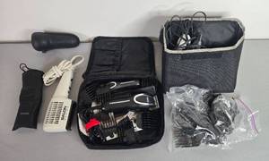 lot 294 image: Collection of Hair Clippers, Salon Series Hair Dryer, and Accessories