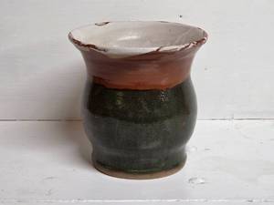 lot 315 image: Studio Pottery Vase Signed and Dated 1985