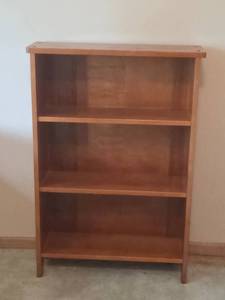 lot 320A image: Three Shelf Bookcase