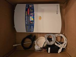 lot 352 image: HP ScanJet 4100C Scanner, Epson Stylus Color 600 Printer, Keyboard and Accessories Lot