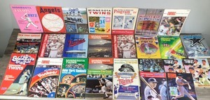 lot 203 image: Collectible Baseball Programs, Yearbooks and More - see description for more info