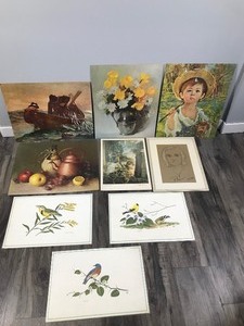 lot 206 image: Pictures - Prints and 1 Drawing