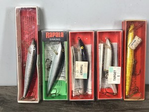 lot 249 image: Lot of Rapala Fishing Lures in Original Boxes