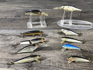 lot 250 image: Lot of 10 Rapala Fishing Lures