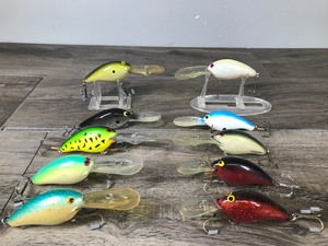 lot 251 image: Lot of 10 Norman Fishing Lures