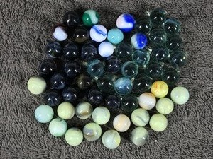 lot 308 image: Lot of Collectible Marbles
