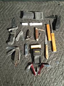 lot 45 image: Special Forses USA, Power Kraft USA, Imperial, 1973 Ratton knives and more