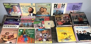 lot 403 image: Large Lot of Vintage Vinyl Records