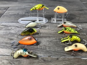 lot 431 image: Lot of 10 Auqua Sonic Fishing Lures
