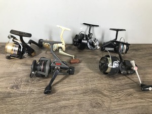 lot 435 image: Lot of 6 Open Face Reels - See description for more info