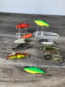 lot 157 image: Lot of 10 Fishing Lures