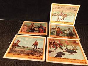 lot 109 image: Vintage Cheyenne Autumn Warner Brothers movie posters