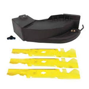lot 21 image: Cub Cadet Original Equipment Xtreme 50 in. Mulching Kit with Blades for Lawn Tractors and Zero Turn Mowers (2022 and After)  Customer Returns See Pictures
