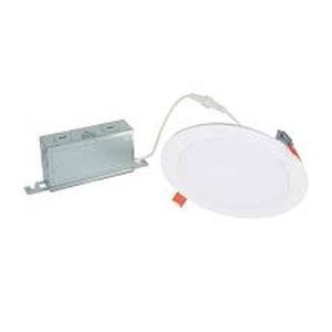 lot 26 image: Lot of HALO HLBSL 6 in. Can Less Integrated LED, 900 Lumens, 5CCT, White   Customer Returns See Pictures