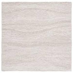 lot 38 image: SAFAVIEH Metro NaturalIvory 4 ft. x 4 ft. Solid Color Abstract Square Area Rug    Customer Returns See Pictures