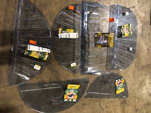 lot 61 image: Lot of Assorted Plastic Window Well Cover Various Models and Conditions  Customer Returns See Pictures