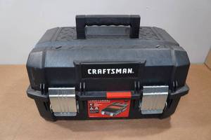 lot 125 image: Craftsman 18 3-Tray Tool Box