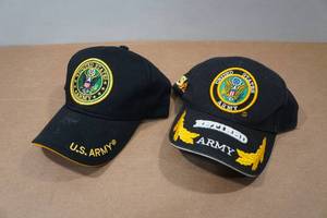 lot 145 image: 2 United State Army Hats