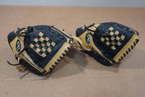 lot 147 image: 2 Rawlings Softball Gloves