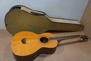 lot 191 image: Antique Harmony Deluxe Guitar with Case