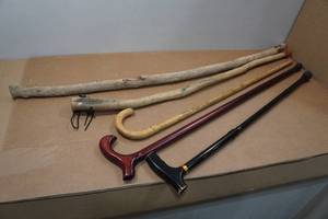 lot 193 image: Walking Sticks and Canes