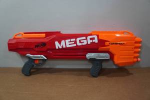 lot 195 image: Nerf Mega Twinshock Dart Gun