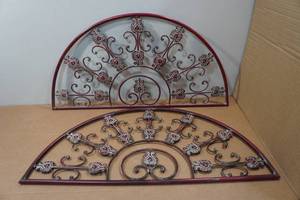 lot 196 image: Half Moon IndoorOutdoor Wall Art